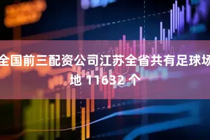 全国前三配资公司江苏全省共有足球场地 11632 个